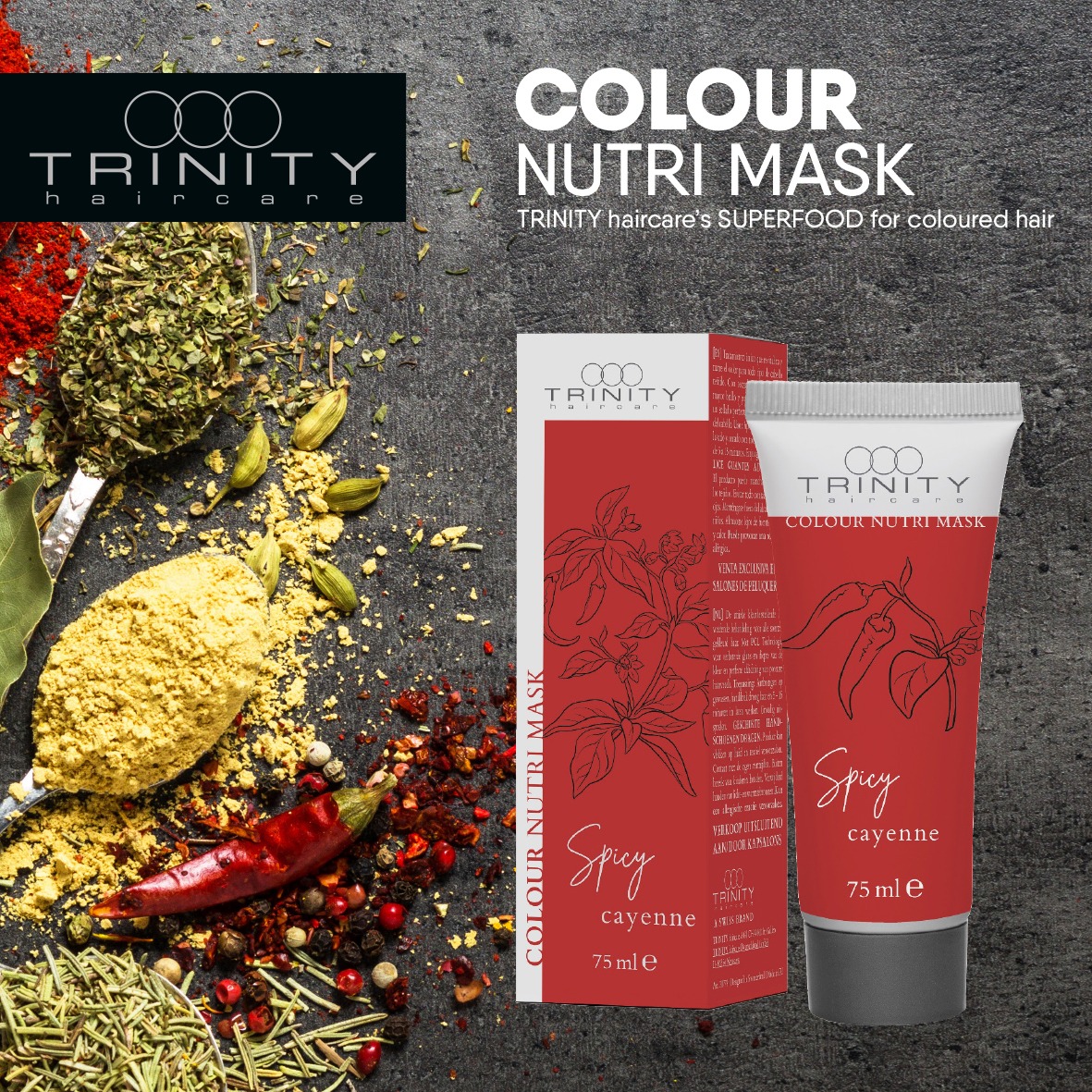 Colour nutri mask, 𝐂𝐎𝐋𝐎𝐔𝐑 𝐍𝐔𝐓𝐑𝐈 𝐌𝐀𝐒𝐊 &#8211; TRINITY haircareʼs 𝙎𝙐𝙋𝙀𝙍𝙁𝙊𝙊𝘿 voor gekleurd haar!